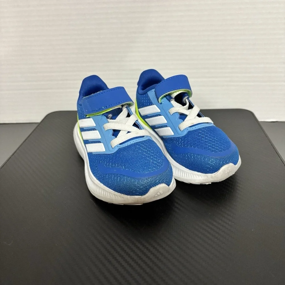 NEW Boy's Adidas Run Falcon 5 Eli 1. Blue. Size 7k Toddler